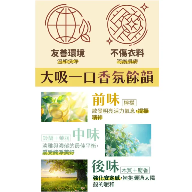 【古寶無患子】神奇檸檬洗衣清潔4件組 (三倍濃縮洗衣精+補充包+超消臭+洗衣槽清潔劑)