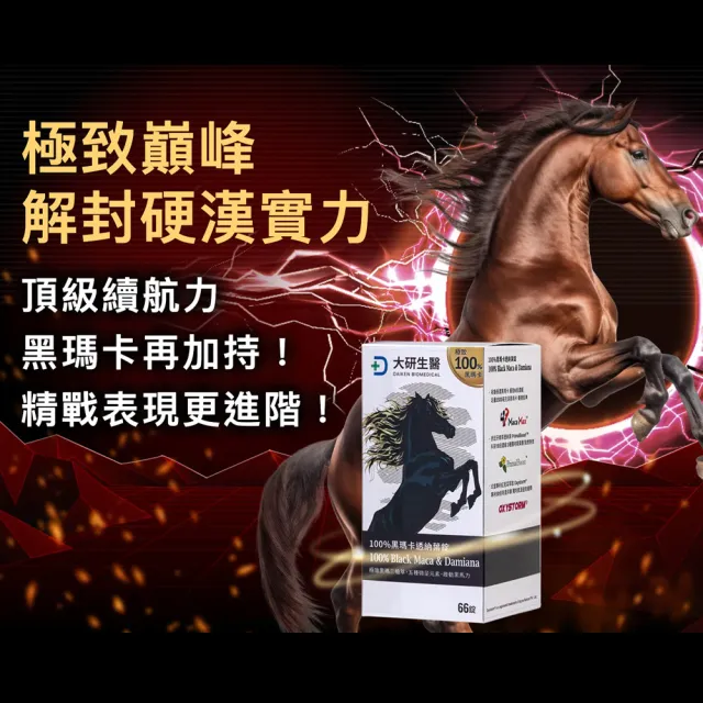 【大研生醫】100%黑瑪卡透納葉錠66錠/入