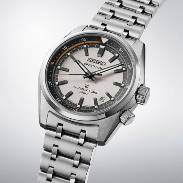 【SEIKO 精工】Prospex Speedtimer 三日鍊 70年代復古機械錶-39.5mm(SPB513J1/6R55-00L0S)