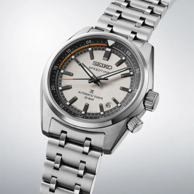 【SEIKO 精工】Prospex Speedtimer 三日鍊 70年代復古機械錶-39.5mm(SPB513J1/6R55-00L0S)