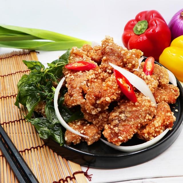 【金園排骨】厚切里肌500g*5包(買2組送去皮去骨雞腿鹽酥雞)