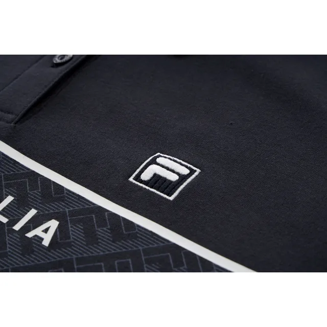 【FILA】女短袖POLO衫-藏青 5POA-1719-NV