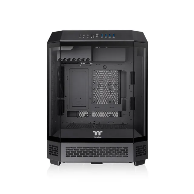 【Thermaltake 曜越】透視The Tower 600中直立式機殼 ATX可容納13顆風扇(CA-1Z1-00MXWN-00)