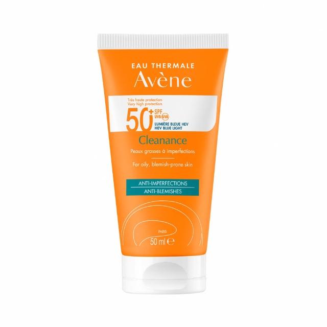 【Avene 雅漾】超能控油清爽防曬液SPF50+50ml(海洋友善)