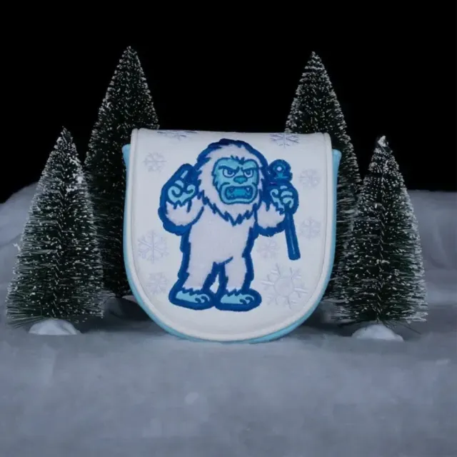【LAB Golf】(官方直營) LAB Golf Yeti Monster Headcover 限量推桿桿套｜大雪怪款