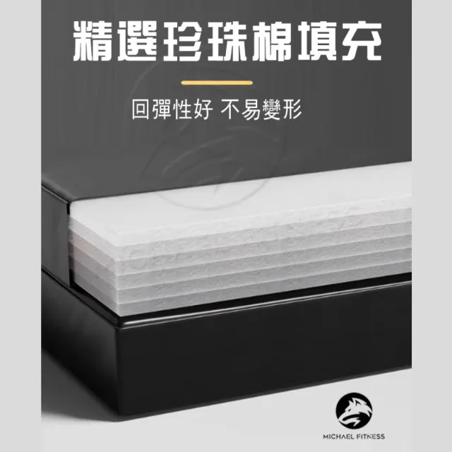 【Michael Fitness 麥克健身】加厚5cm 折疊瑜珈墊 瑜珈墊 地墊 健身墊 PU瑜珈墊 防滑瑜珈墊 運動墊