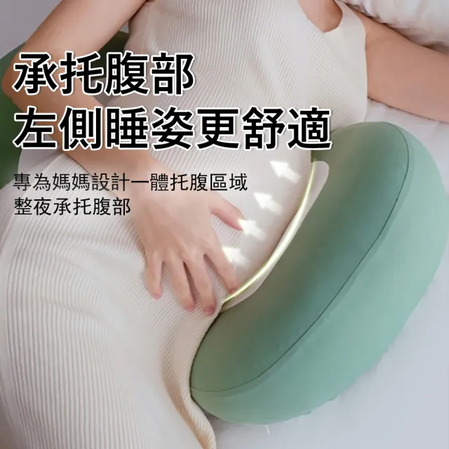 【Jonyer】第六代仿生海豚安撫孕婦枕 孕婦U型側睡枕 側臥護腰枕 托腹枕 舒睡枕 靠腰枕 抱枕 墊腳枕