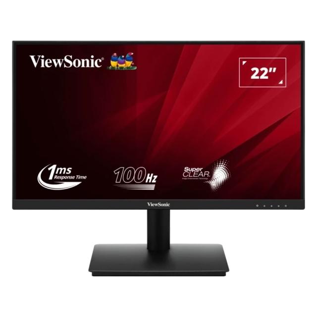 ViewSonic優派 VA220-H ViewSonic 優派 VA220-H 22吋 VA 面板顯示器,採用 1920x1080 解析度與 4000:1 高對比,提供清晰細膩影像。100Hz 重新整理率與 1ms 反應時間,適合追劇、辦公與學生使用。內建抗藍光與零閃屏護眼技術,178° 廣視角,窄邊框設計提升視覺體驗。支援 HDMI 與 VGA 輸入,VESA 壁掛相容,三年保固,CP 值高輕巧僅 2.5kg,是健康護眼與 OA 辦公首選。