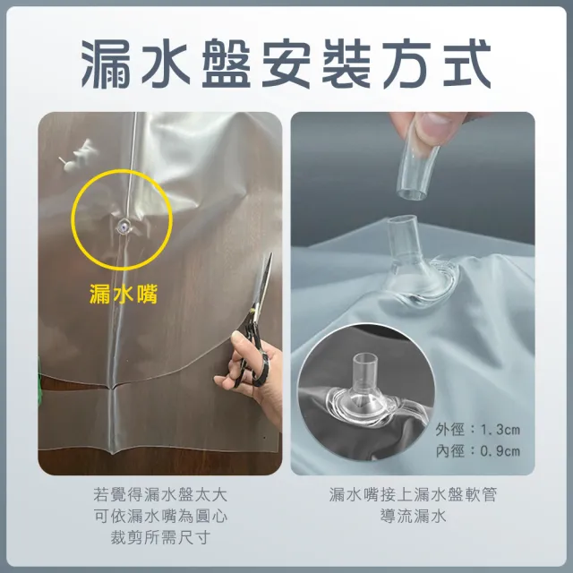 【Life工具】冷氣清洗罩PVC軟管  接水軟管 透明軟管 排水器接管 塑膠接管 接漏水軟管(130-LC50606FT30)