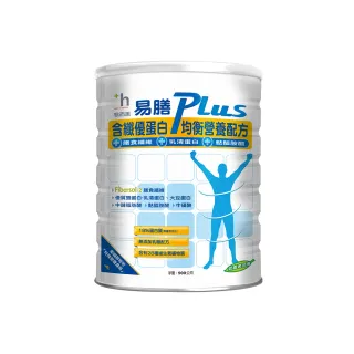 【易而善】易膳Plus含纖優蛋白均衡營養配方900g(管灌 特殊營養食品 膳食纖維 乳清蛋白 病後調養)