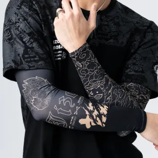 【BLUE WAY】男裝 女裝 山海雲海半臉骷髏 袖套-地藏小王