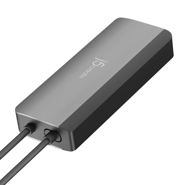 【j5create 凱捷】Flexible Ports 4K144 HDMI 8合1集線器-JCD362
