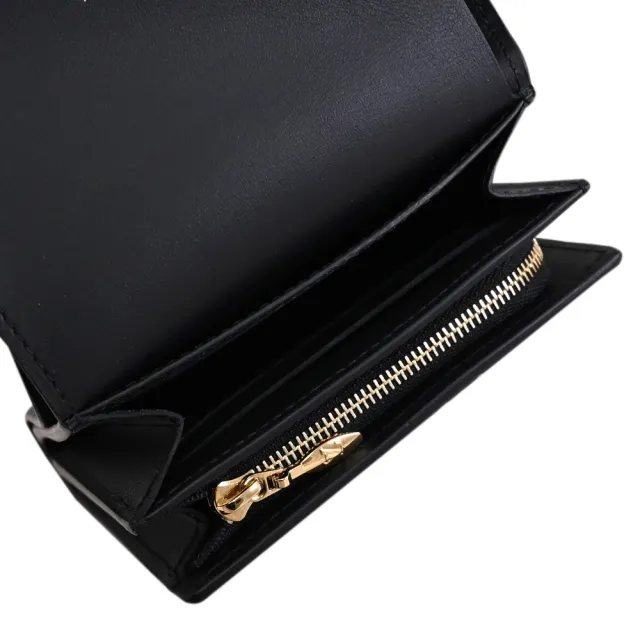 【Louis Vuitton 路易威登】LV M12149 Capucines Tiny 金屬LOGO牛皮扣式零錢短夾(現貨)