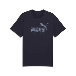 【PUMA】基本系列CAMO短袖T恤 男性 69203416 短t 藍色