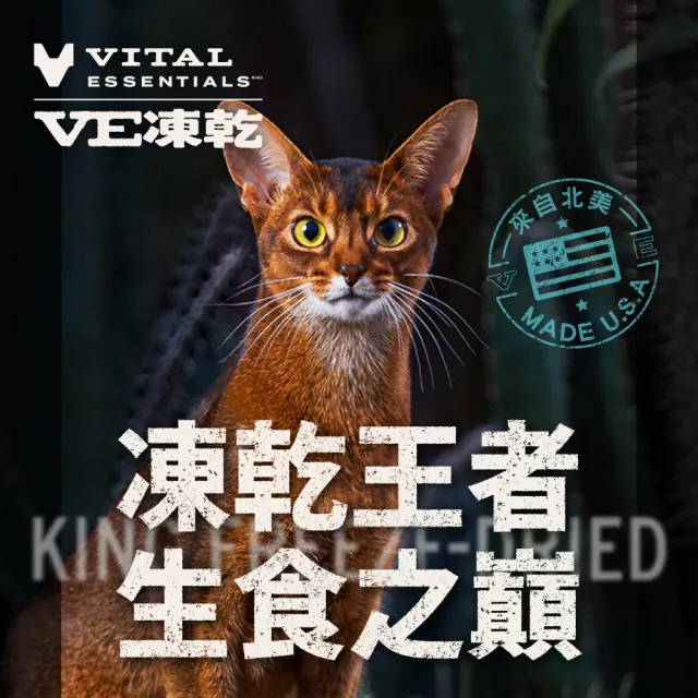 【VE 凍乾】零食 兔肉 26g (寵物零食 狗零食 貓零食 急速保鮮 低敏好吸收)