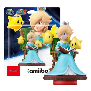 【Nintendo 任天堂】amiibo 公仔 羅潔塔與奇可 超級瑪利歐系列