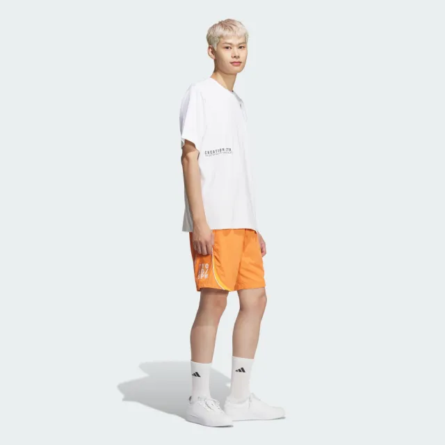 【adidas 愛迪達】短袖上衣 男 訓練 慢跑 亞規 BL S/S TEE 白 KF3703