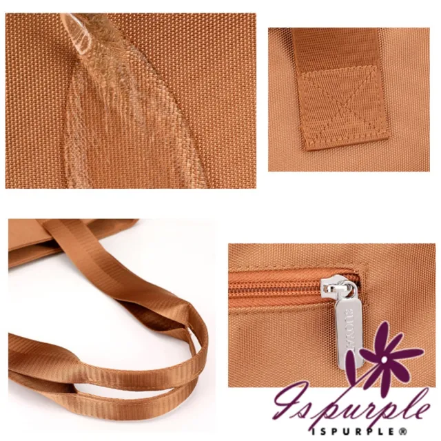 【iSPurple】雙11 純色時尚 手提尼龍輕便單肩托特包/顏色可選