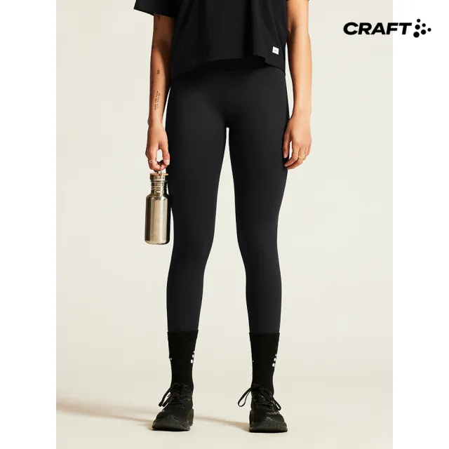 【CRAFT】COLLECTIVE 7/8 TIGHTS W 女款 運動緊身褲 黑色(1916010-999000)