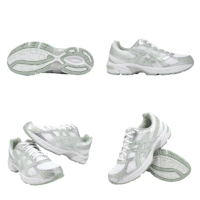 【asics 亞瑟士】休閒鞋 GEL-1130 男鞋 女鞋 復古跑鞋 緩震 銀 綠 1203A899103