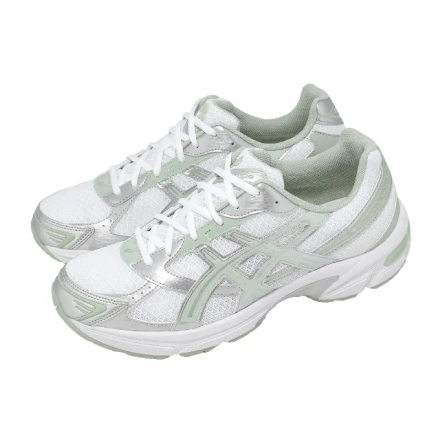 【asics 亞瑟士】休閒鞋 GEL-1130 男鞋 女鞋 復古跑鞋 緩震 銀 綠 1203A899103