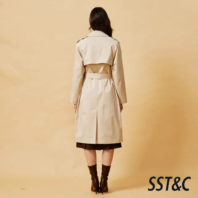 【SST&C】女裝 米色秋風輕盈風衣-825212100011(換季55折)