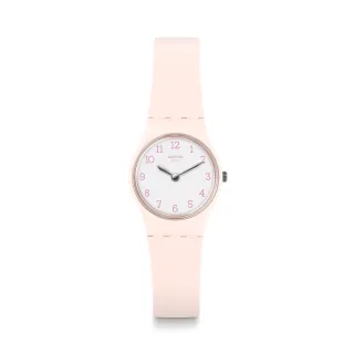 【SWATCH】PINKBELLE 經典手錶/考試錶/無秒針/女錶/瑞士製造 LP150(25mm)