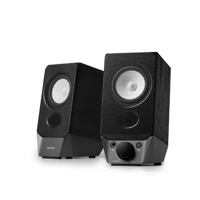 Edifier 漫步者 R19BT 電腦喇叭，桌上型設計，支援左右聲道立體聲，內建藍芽 Bluetooth 功能，方便無線連線手機或電腦。黑色系外觀時尚，尺寸 236x153x215mm，重量僅 1.3KG，產自中國，保固 1 年，電源 110V，配件含說明書。NCC 認證碼 CC AJ22LP0CD0T2，BSMI 許可 R3B489。適合辦公室或家用，提升音訊體驗，無 WiFi 支援，專注有線與藍芽播放。
