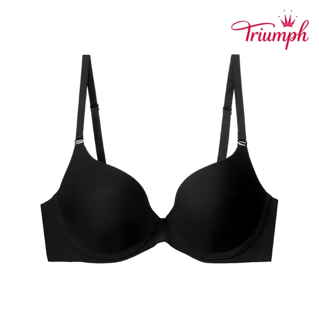 【Triumph 黛安芬】身體底妝系列 薄透無痕內衣(黑)