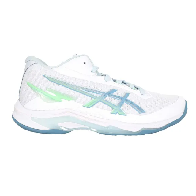 【asics 亞瑟士】NETBURNER BALLISTIC FF MT 4男高筒排球鞋 匹克球(1051A090-102)