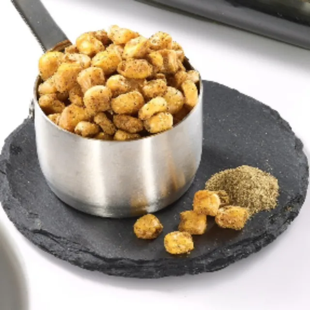 【炳叔】不用啃烤玉米粒口味任選1盒(原味/黑胡椒/經典蒜味;25g*8包)