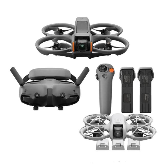 【DJI】Avata 2暢飛套裝+Neo 三電池版 雙機組(聯強國際貨)