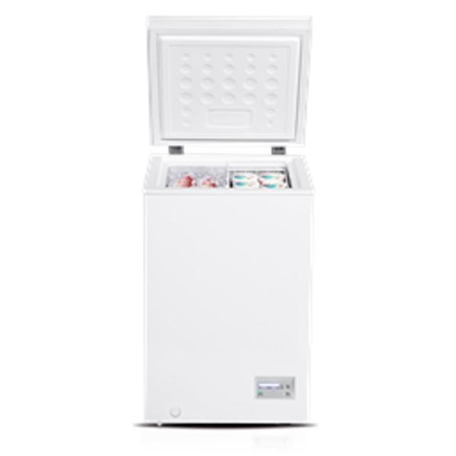 【Haier 海爾】100L 上掀密閉臥式冷凍櫃(HCF-102S白色)