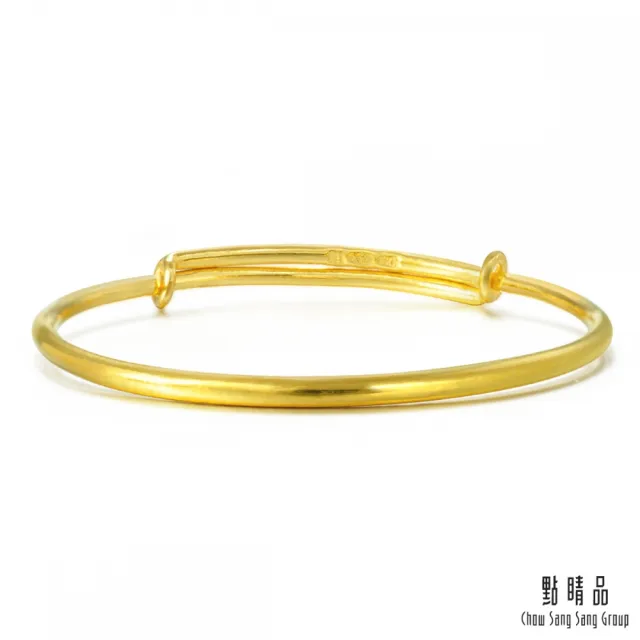 【點睛品】簡約款 黃金手環／手鐲_計價黃金