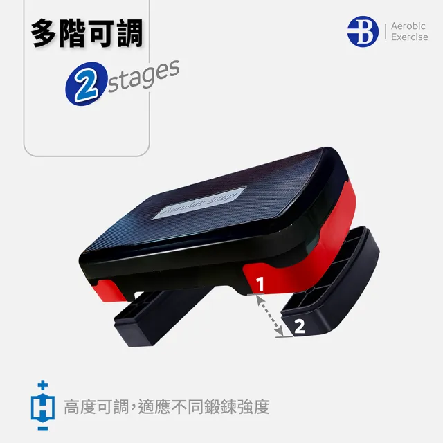 【Bridgeport 台灣橋堡】1-2階段 二段高度 MINI 居家型 階梯踏板 SGS 認證 100% 台灣製造 終生保固