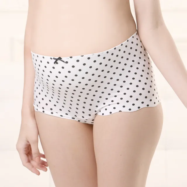 【Gennies 奇妮】哺乳內衣褲成套 涼感軟鋼圈內衣 高腰內褲 美波動(孕婦內衣 上開扣 孕婦內褲 黑點 A29B29)