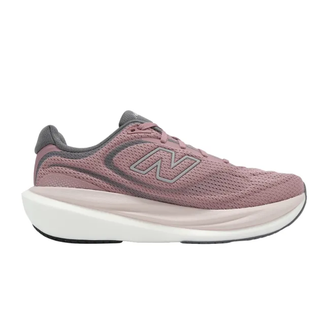 【NEW BALANCE】慢跑鞋 1080 V15 D 寬楦 女鞋 粉紅 灰 緩衝 回彈 運動鞋(W10807F9-D)