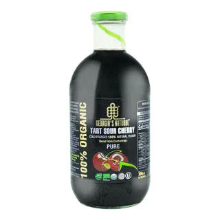【Georgia】有機酸櫻桃原汁750mlx2入(100%液態蔬果原汁原液)
