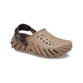 【Crocs】中性鞋 波波克駱格 洞洞鞋 拿鐵色(207937-2Q9)