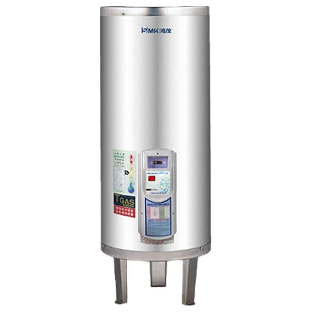 HMK鴻茂 EH-6001S 電熱水器採用電能式設計，機械控溫精準加熱，電熱管加熱方式高效穩定。尺寸徑62 x 高149 cm，適閤家庭使用，能源效率第四級，220V電壓，BSMI許可字號R63112，提供1年保固，安全可靠的家用熱水解決方案。