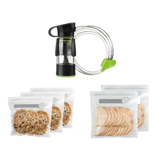 【FoodSaver】(福利品)真空夾鍊袋轉接頭組