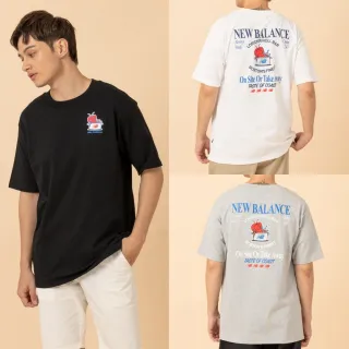 【NEW BALANCE】NB 短T 波士頓龍蝦捲短袖上衣_中性_MT61Y1F6AG_MT61Y1F6BK(美版 版型偏大)