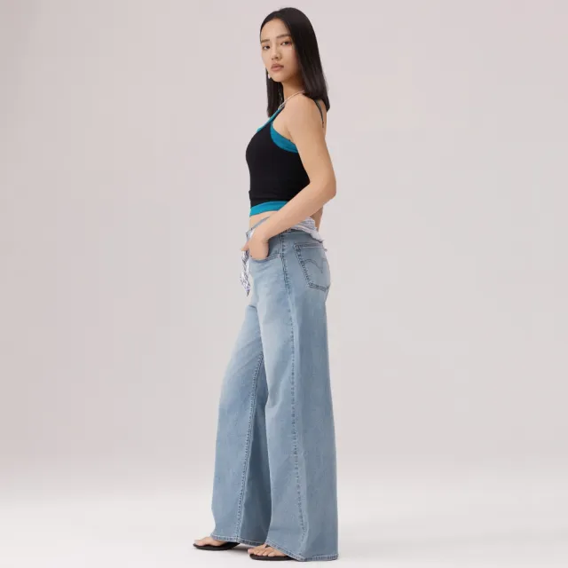 【LEVIS】CINCH BARREL 工裝牛仔褲 女生牛仔褲 熱賣單品 001UP-0032