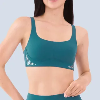 【sloggi】GET ACTIVE簡約時尚運動U領內衣(峽灣藍)