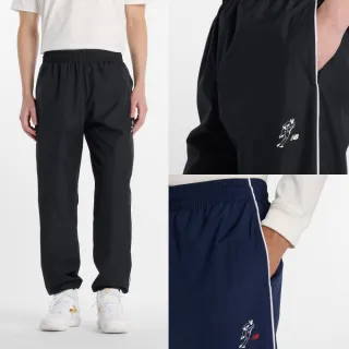 【NEW BALANCE】NB 大谷翔平x運動長褲_男性_黑/深藍_MB61R6GCBK_MB61R6GCTNV(美版 版型偏大)