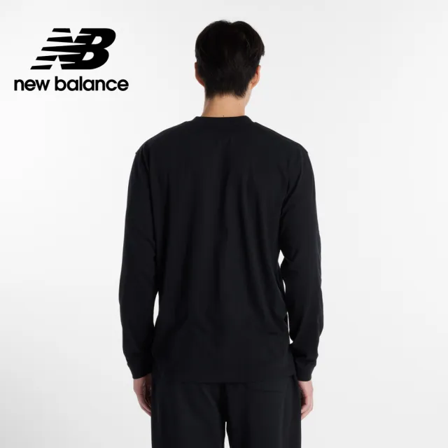 【NEW BALANCE】NB 大學T 大谷翔平x長袖上衣_男性_黑/深藍_MT6129GVBK_MT6129GVTNV(美版 版型偏大)