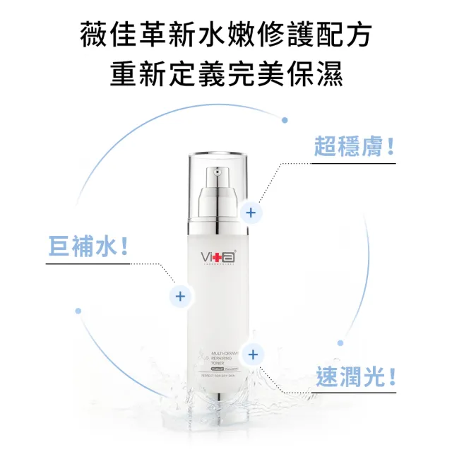 【Swissvita 薇佳】神經醯胺超導穩膚露100ml 2入組