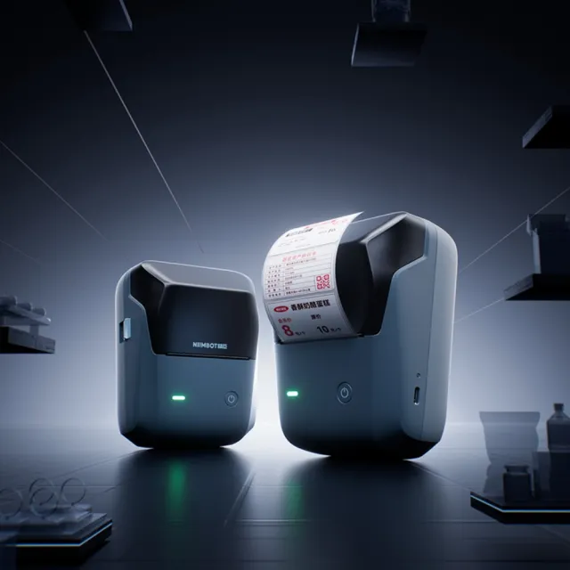 【NIIMBOT 精臣】B1 pro 標籤機300dpi高清版 無線藍牙專業級商用標籤機-附貼紙