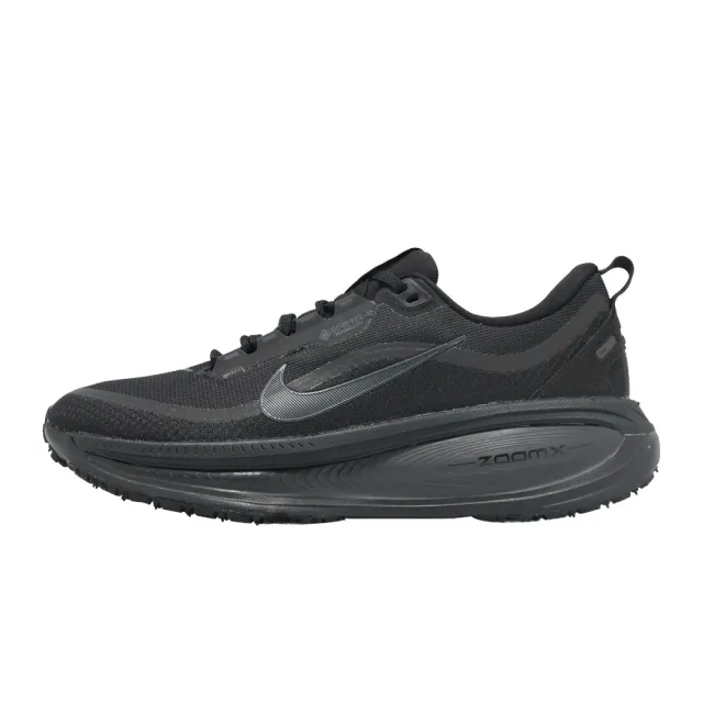 【NIKE 耐吉】防水慢跑鞋 Vomero 18 GTX 男鞋 黑 機能 緩震 運動鞋(HQ7001-001)