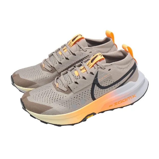 NIKE 耐吉】越野跑鞋ZoomX Zegama Trail 2 男鞋橘戶外抓地運動鞋